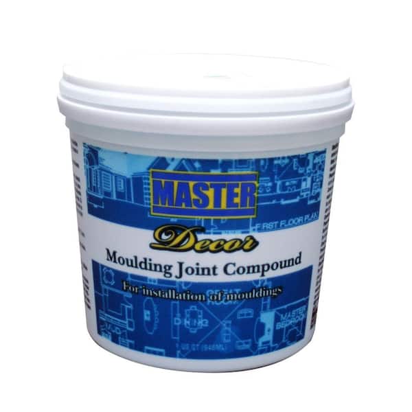 DECORMOULDINGS 1 qt. Gray Moulding Joint Compound VV0672R The Home Depot