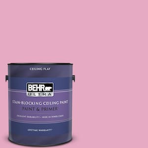 1 gal. #P130-3 Little Princess Ceiling Flat Interior Paint and Primer