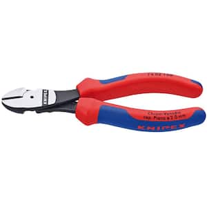KNIPEX 4-3/4 in. Electronics Diagonal Cutters with Carbide Metal Cutting  Edges and ESD Handles 77 32 120 H ESD - The Home Depot