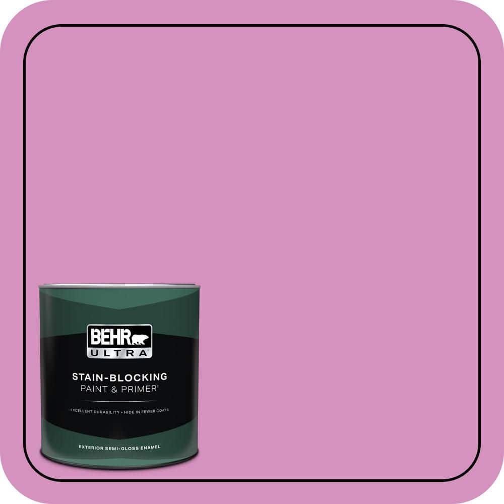 1 qt. #680B-4 Pressed Flower Semi-Gloss Enamel Exterior Paint & Primer price history on PriceWatchPro