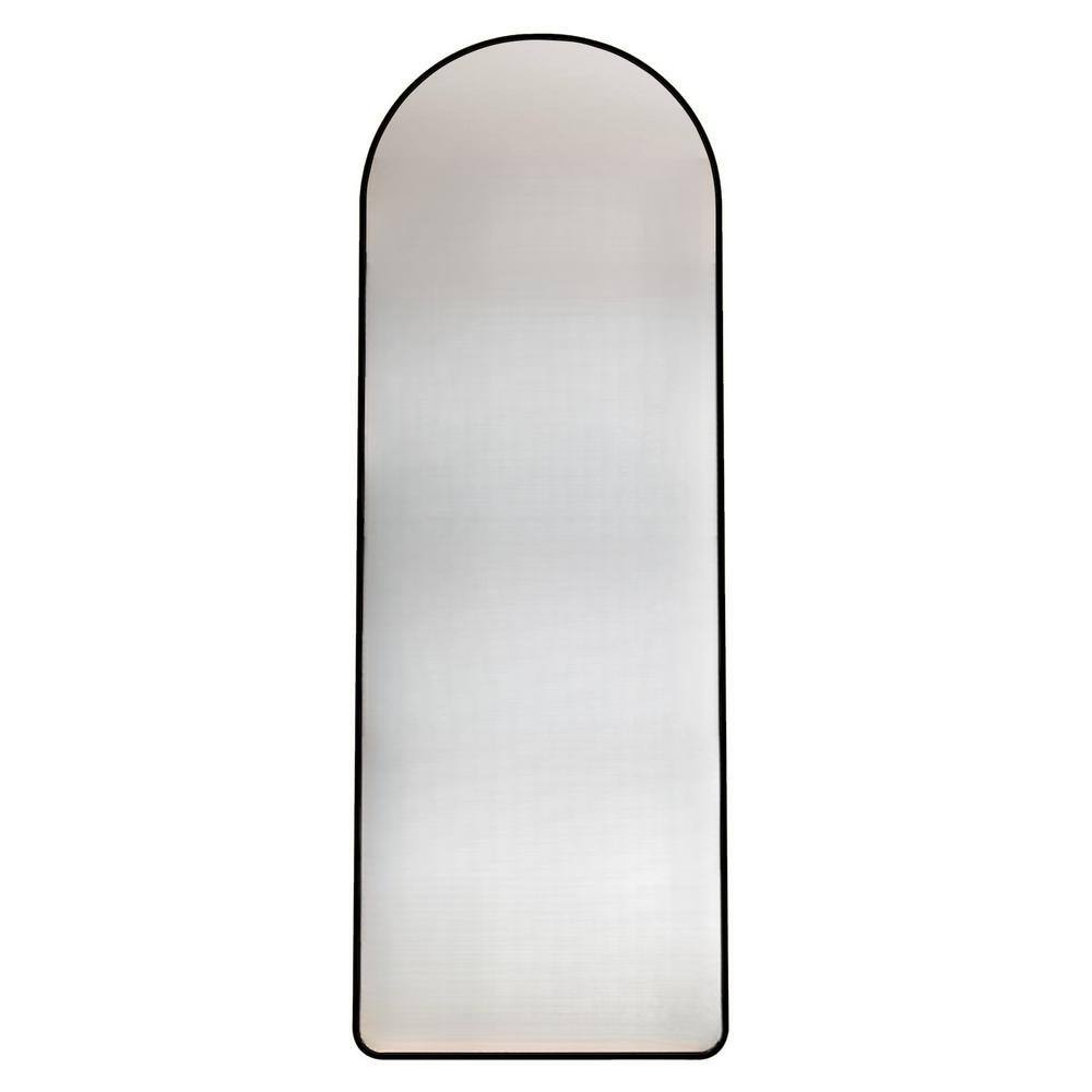 Aoibox 23.2 in. W x64.9 in. H Aluminium alloy Metal Frame Black Arched