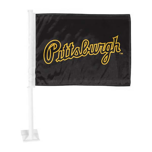 FANMATS MLB - Pittsburgh Pirates Car Flag Large 1-Piece 11 in. x 14 in.