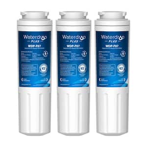 WDP-F07-3 Refrigerator Water Filter, Replacement for Whirlpool EDR4RXD1, EveryDrop Filter 4, UKF8001AXX-200(3-Pack)