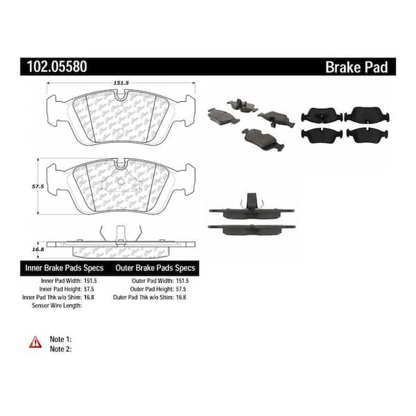 Centric Parts Disc Brake Pad Set