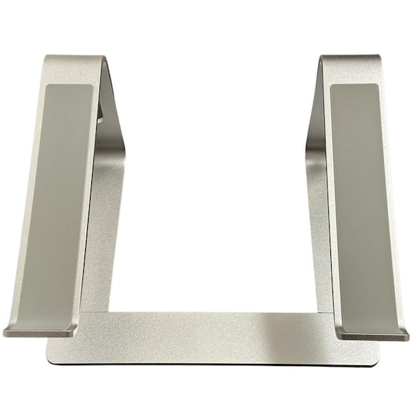 OBJLGEV Aluminum Laptop Stand Ergonomic Detachable Riser Holder Compatible with 10-15.6 Notebooks Silver