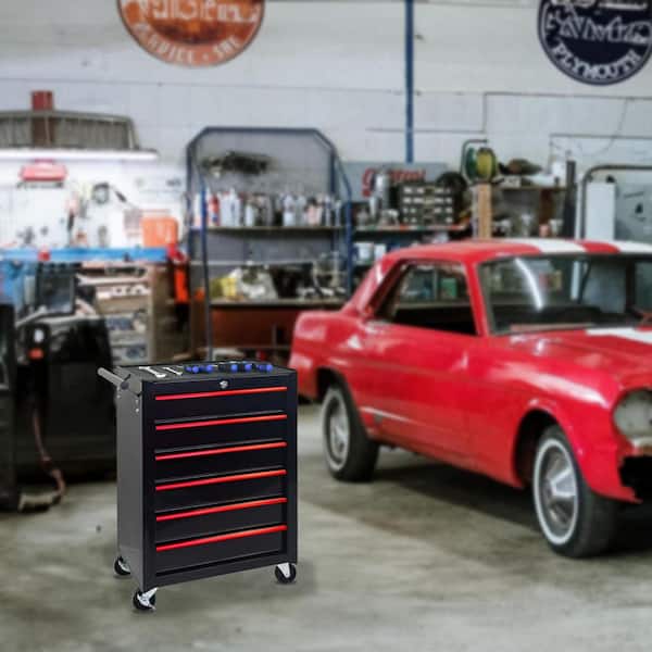 6-Drawer Rolling Tool Chest 20.8 in. W x 13 in. D x 28.9 in. H