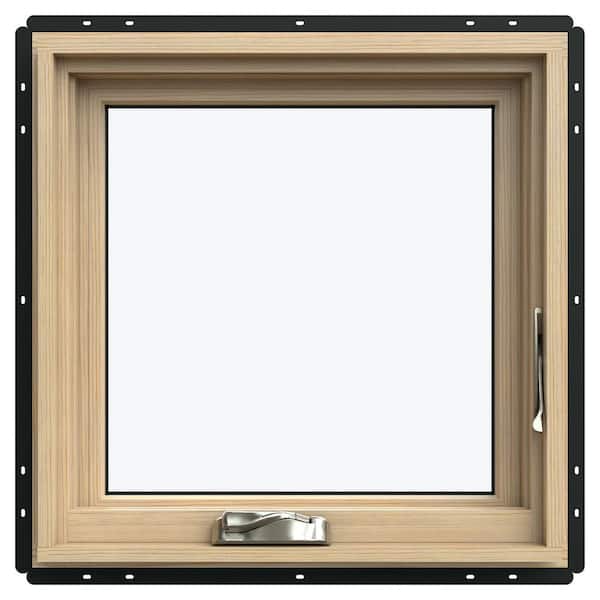 24 in. x 24 in. W-5500 Left-Hand Casement Wood Clad Window
