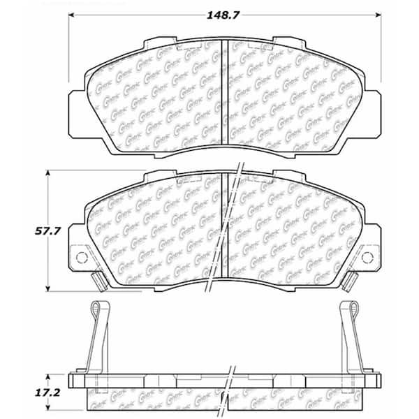 Centric Parts Disc Brake Pad Set