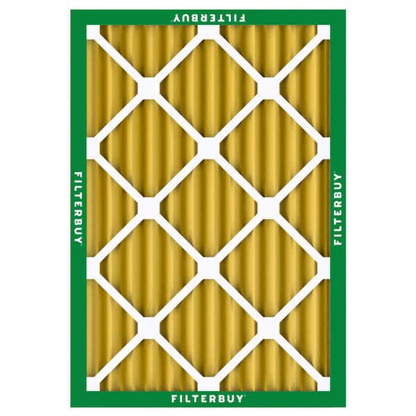 FilterBuy 24x28x2 Air Filter MERV 11, Pleated HVAC AC Furnace Filters (3-Pack, Gold FilterBuy 24x28x2 Air Filter MERV 11, Pleated HVAC AC Furnace Filters (3-Pack, Gold