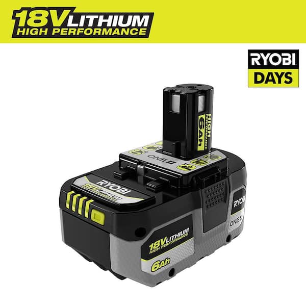 ONE+ 18V 6.0 Ah Lithium-Ion HIGH PERFORMANCE Battery