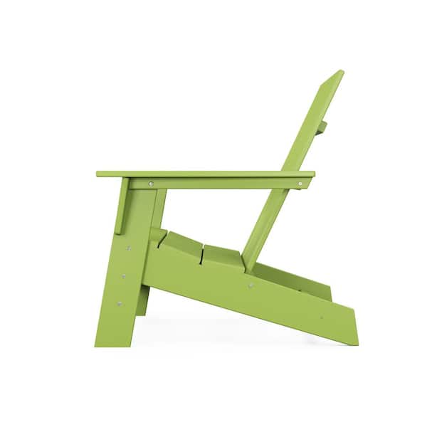 Nalone Tavolino Adirondack 41,9 Cm In HDPE Per Esterno - Piccolo, Lime, 2 Livelli, Portata 163 Kg