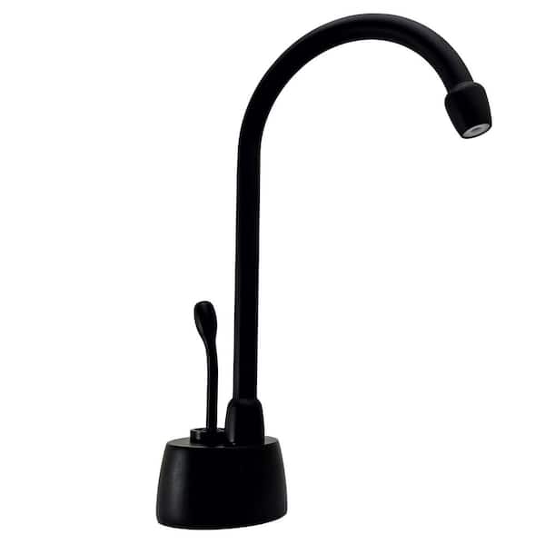 9 in. Velosah 1-Handle Hot Water Dispenser Faucet (Tank sold separately), Matte Black