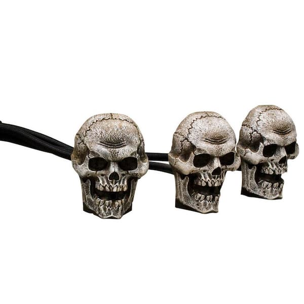 Unbranded 8.7 in. Skull Trio Fog Machine Accessories