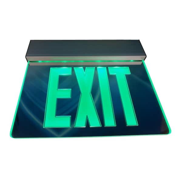 NICOR EXL2 Series 3.6-Volt Mirrored Integrated LED Emergency Exit
