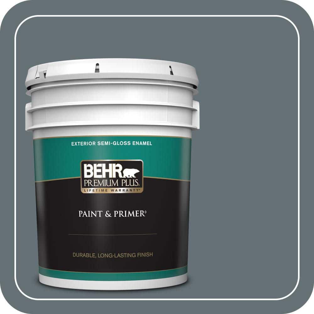 5 gal. #740F-5 Myth Semi-Gloss Enamel Exterior Paint & Primer price history on PriceWatchPro