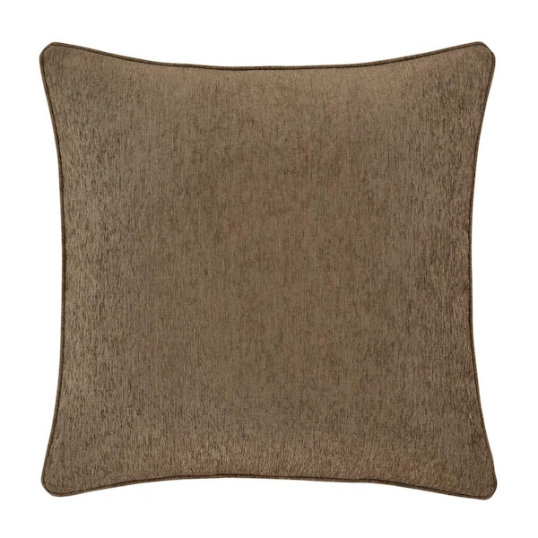 Carmella Taupe Polyester Euro Sham 2622066EURO The Home Depot