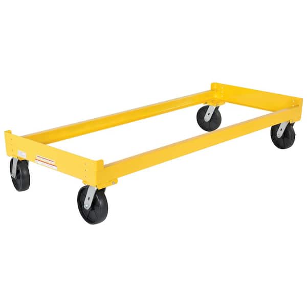 Vestil 3-Drum Storage Rack Cart