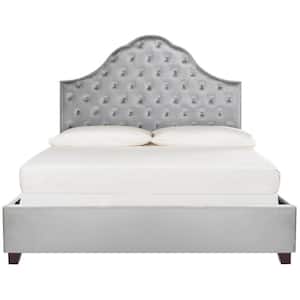 Beckham Gray Full Upholstered Bed
