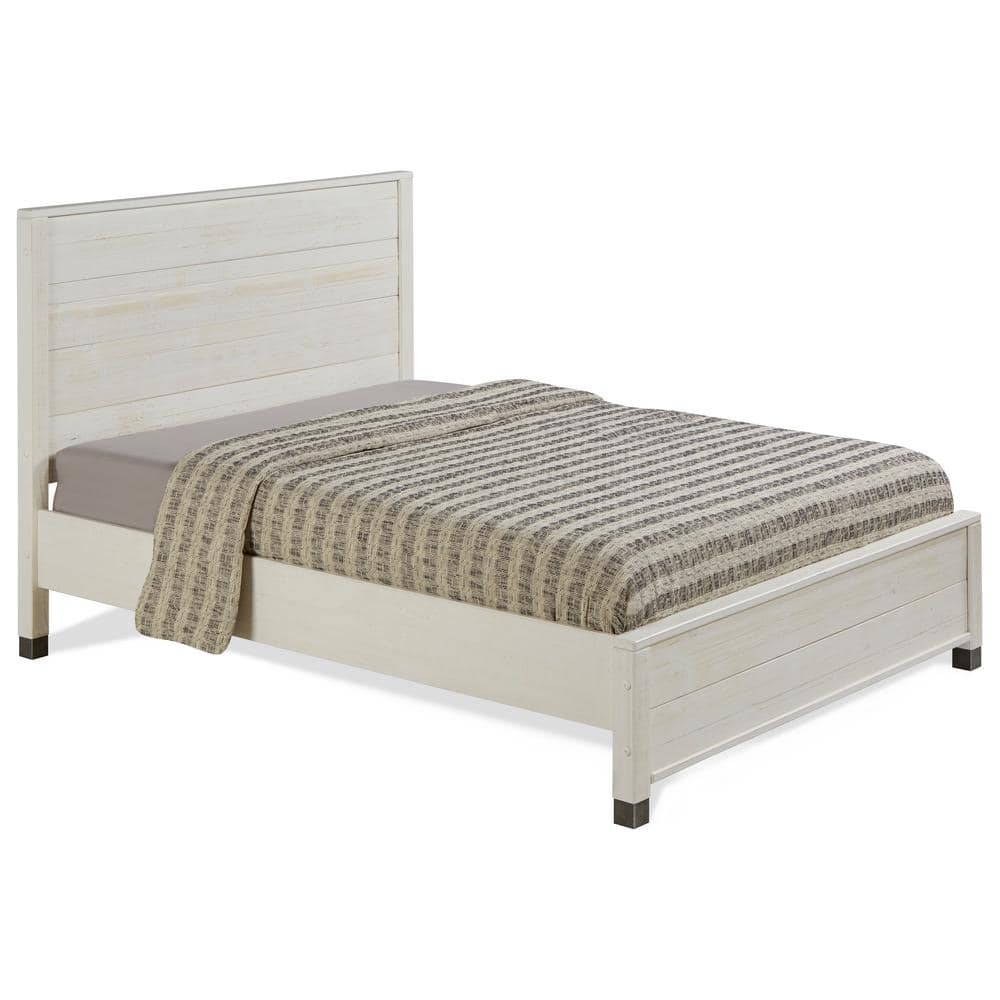 Baja Pine Wood King Platform Bed with Solid Wood Frame