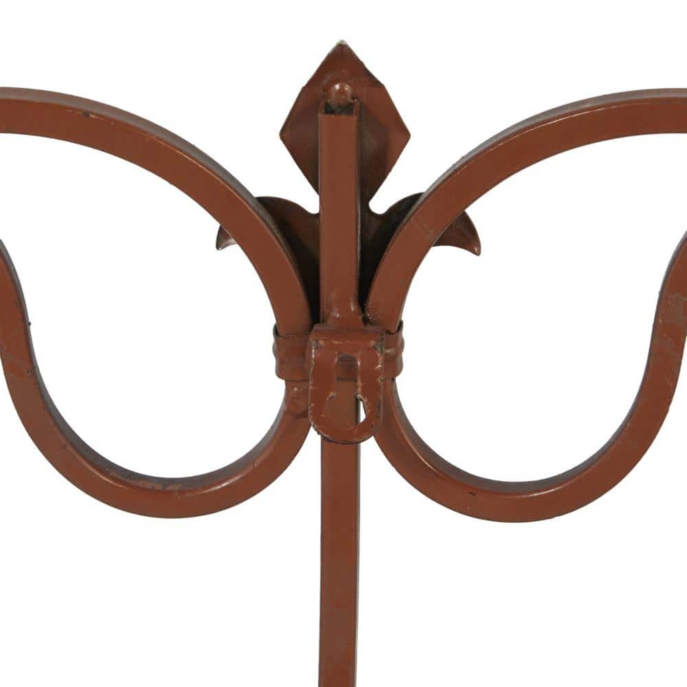 Bronze Ornate Scrollwork Round Metal Wall Decor, 29"
