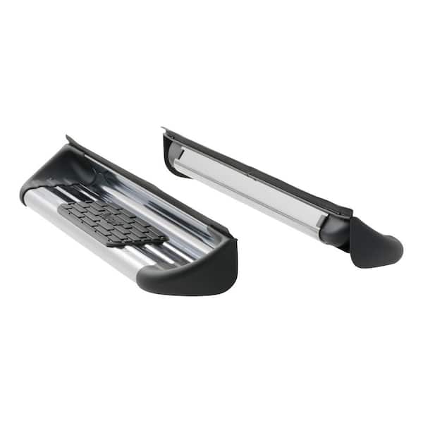 Polished Stainless Truck Side Entry Steps, Select Chevrolet Silverado, GMC Sierra 1500, 2500, 3500 HD Regular Cab