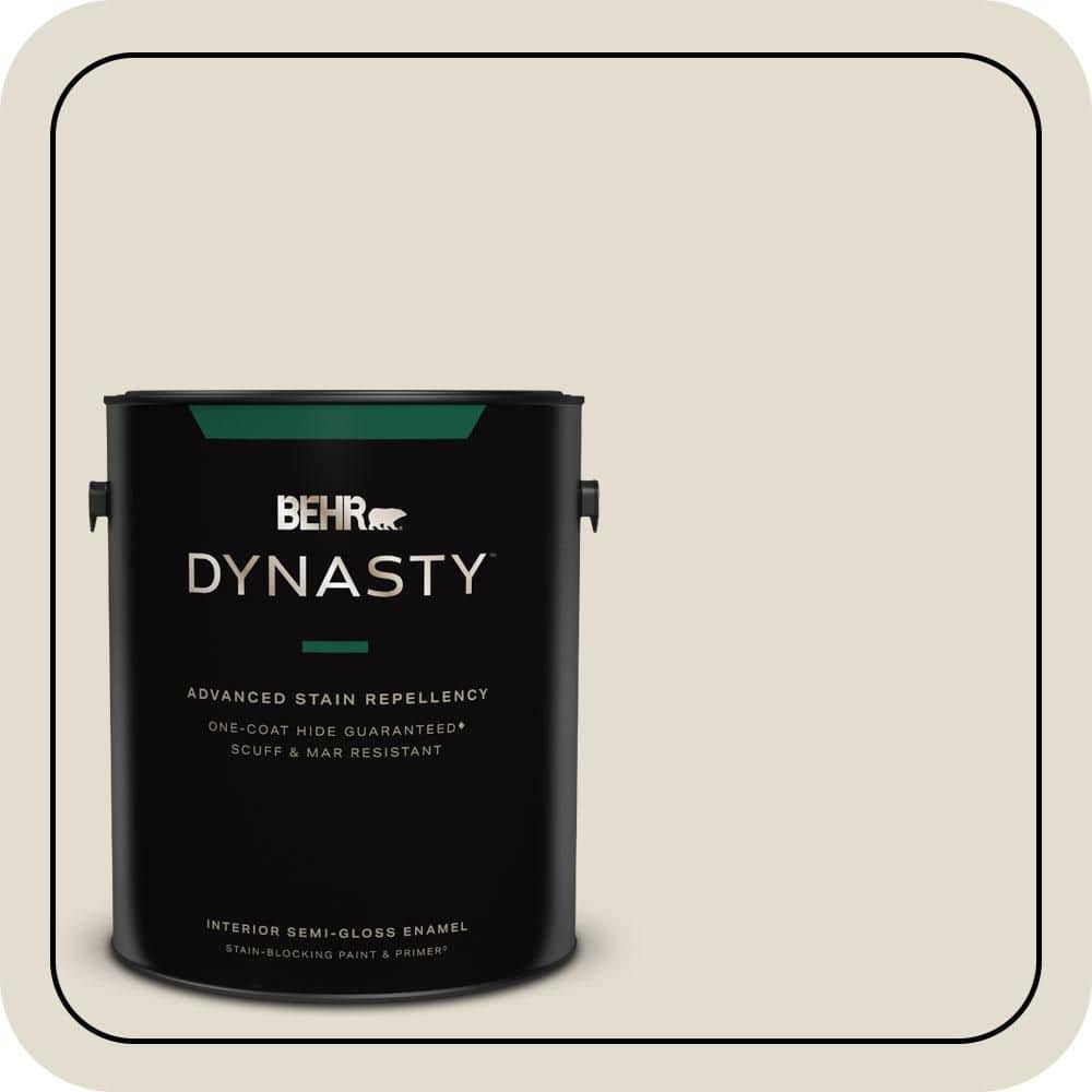 1 gal. #N340-1 Light Granite Semi-Gloss Enamel Interior Stain-Blocking Paint & Primer price history on PriceWatchPro