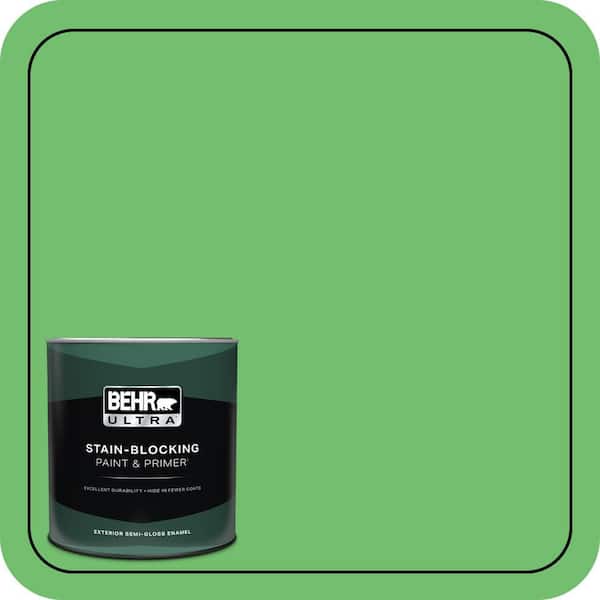 BEHR ULTRA 1 qt. #440B-5 Dublin Semi-Gloss Enamel Exterior Paint & Primer