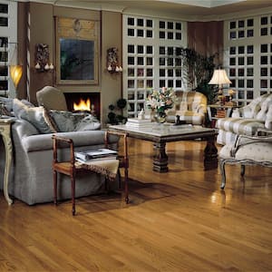 Natural Reflections Spice Oak 5/16 in. T x 2-1/4 in. W Smooth Solid Hardwood Flooring (40 sq.ft./ctn)