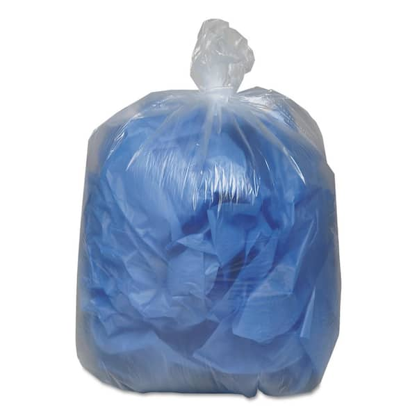 Garbage Bag Black Refuse Disposable Kitchen Flat Mouth Plastic Bags