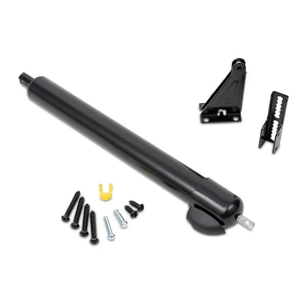 Standard Storm Door Closer with Touch-N-Hold, Black