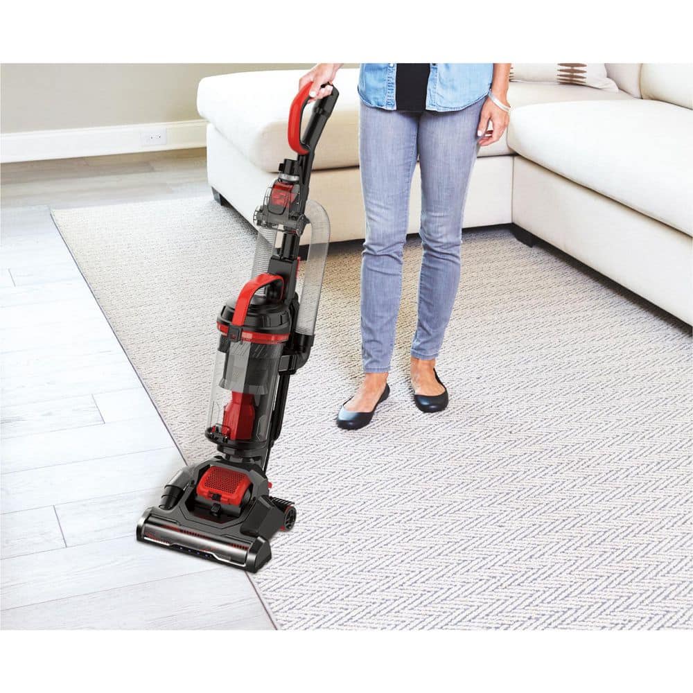 Eureka Max Swivel Red Bagless Upright Vacuum for Pets