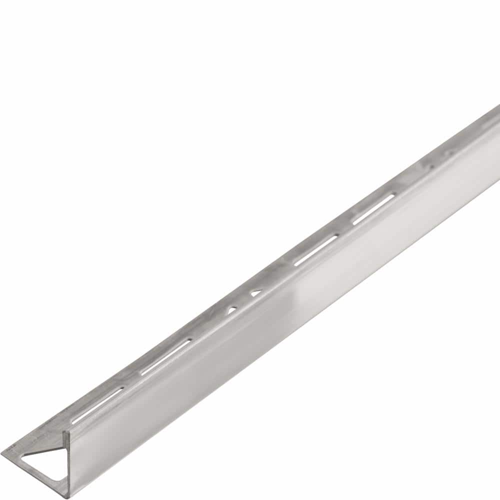 DUROSOL 0.3125 in. D x 98.5 in. W x 98.4 in. L L Angle Stainless Steel Metal Tile Edge Trim price history on PriceWatchPro