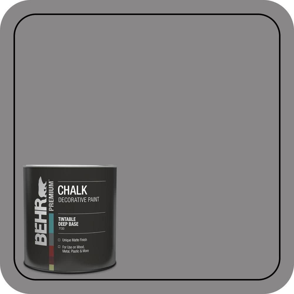 BEHR PREMIUM 1 qt. #PPU26-04 Falcon Gray Interior Chalk Decorative