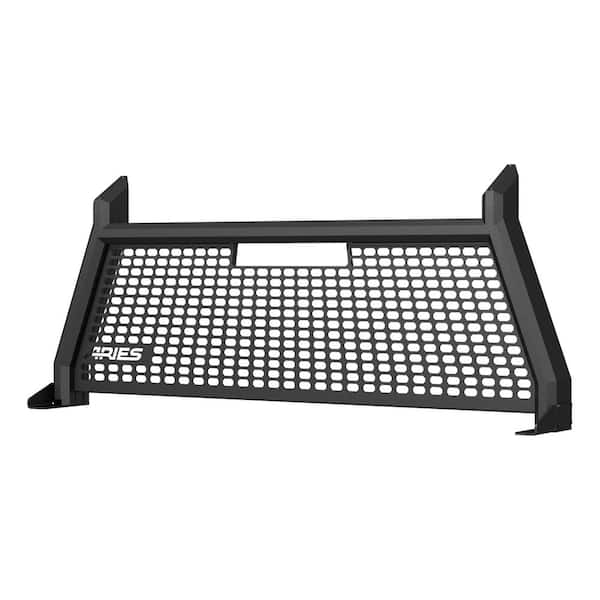 AdvantEDGE Black Aluminum Headache Rack, Select Chevrolet Silverado, GMC Sierra