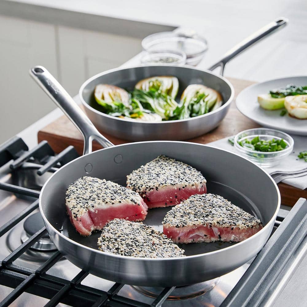 GreenPan GP5 Stainless Steel 5-Ply Ceramic Nonstick 13-Piece Cookware Set