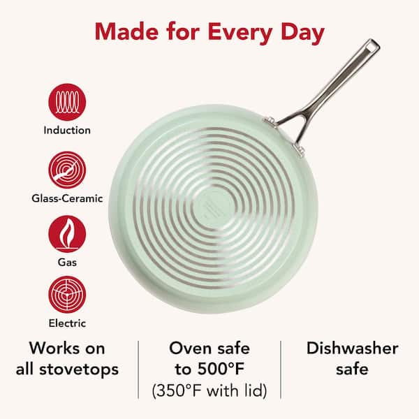 KitchenAid Hard-Anodized Ceramic Induction 12.25 in. Aluminum