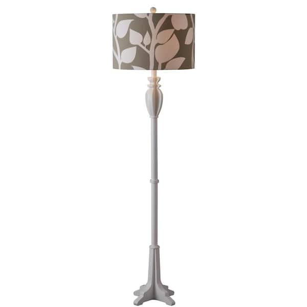 Unbranded Profile 59 in. White Floor Lamp