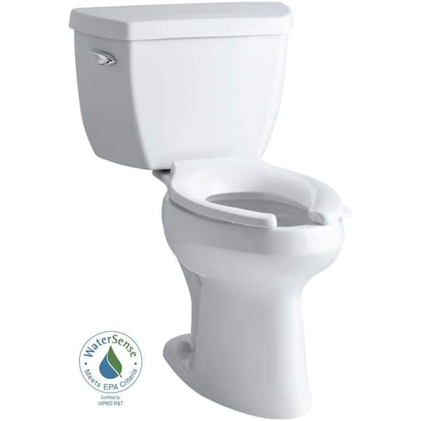 Highline Classic Comfort Height 2-piece 1.0 GPF Single Flush Elongated Toilet in White, Seat Not Included Highline Classic Comfort Height 2-piece 1.0 GPF Single Flush Elongated Toilet in White, Seat Not Included