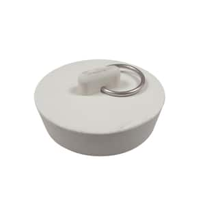 1-7/8 in. Rubber Drain Stopper in White