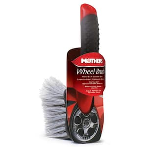 Automotive Car Care Wheel Brush with Scratch-Free Bristles