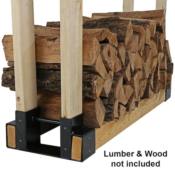 2x4 firewood rack discount brackets