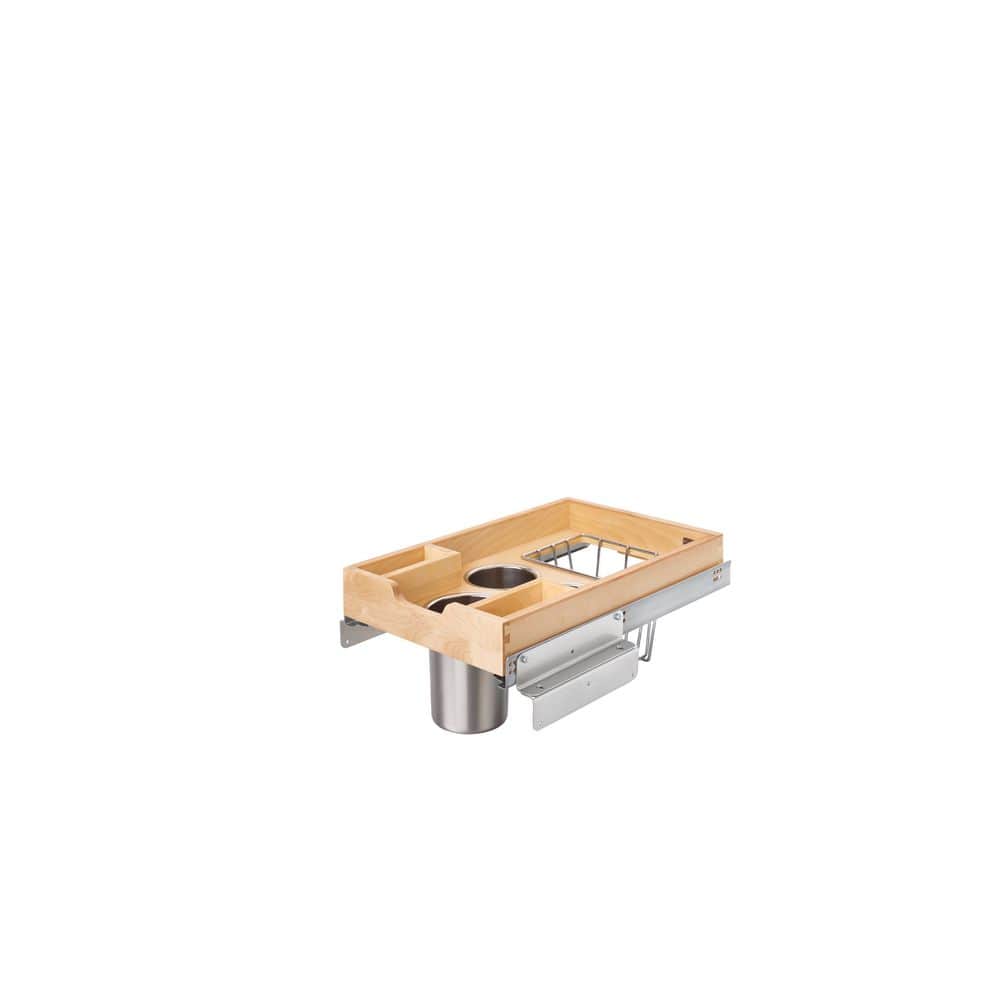 Rev-A-Shelf Wood Base Cabinet Pullout Organizer W/ Soft-Close