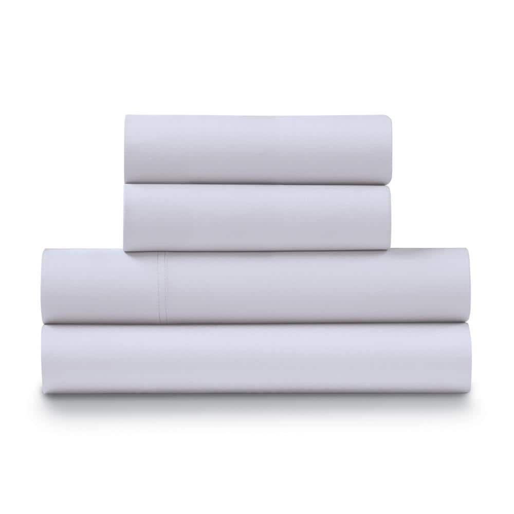 Lilac Full Cotton Sateen Deep Pocket Sheet Set
