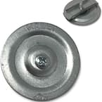 Morris Products 2" Knockout Seal With Screw & Bar | Metal Electrical Enclosure Plug | 2-Pack? (Check Qty)