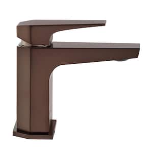 Voltaire Single-Handle Single-Hole Bathroom Faucet in Oil Rubbed Bronze