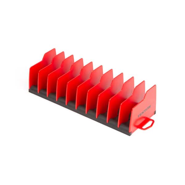 10 in. 10-Slot Pliers Organizer Rack