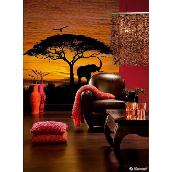 National Geographic African Sunset Wall Mural