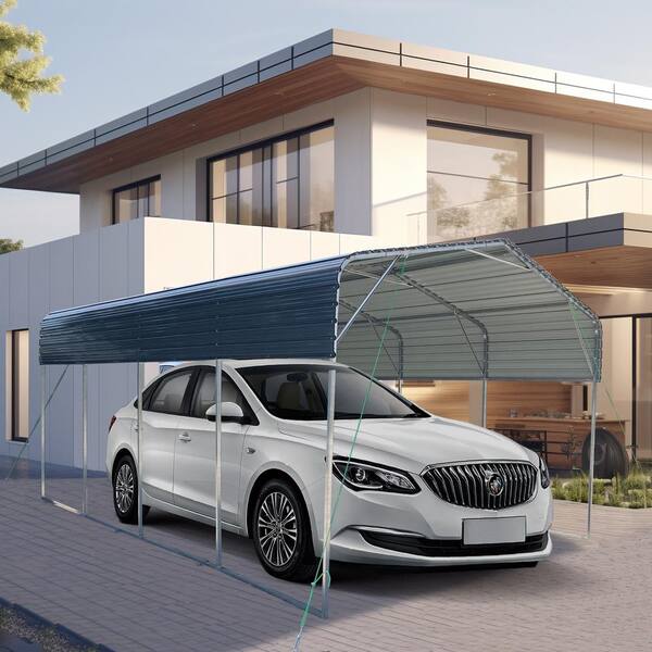 カーポート Amazon.com: Real Relax 20x20ft Heavy Duty Metal Carport with