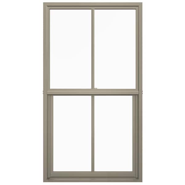 28 in. x 54 in. V4500 Single Hung Vinyl Window With Desert Sand Exterior