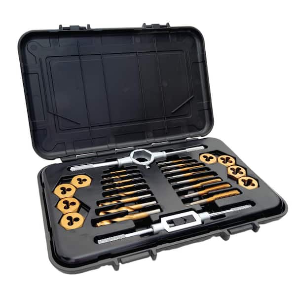 MIBRO SAE Tap Die and Drill Set (26-Piece)